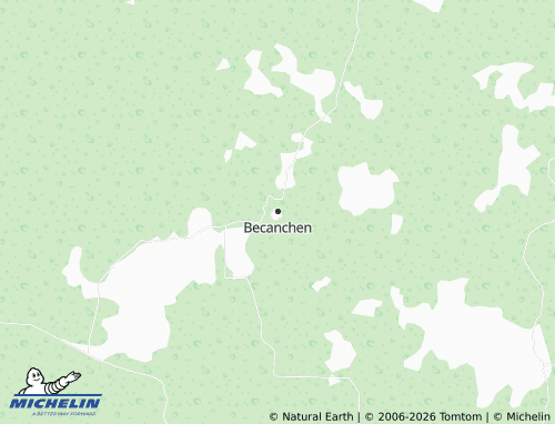 Mapa MICHELIN Becanchen - ViaMichelin