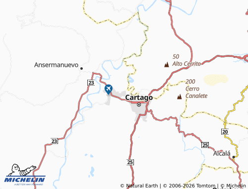 MICHELIN Campo Alegre map - ViaMichelin