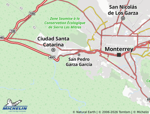 MICHELIN Los Sauces Segundo Sector map - ViaMichelin