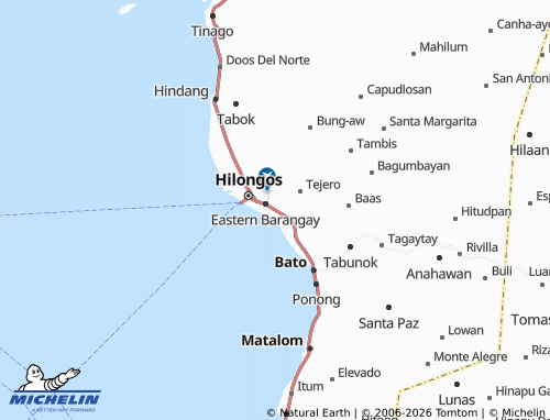 MICHELIN Pontod map - ViaMichelin