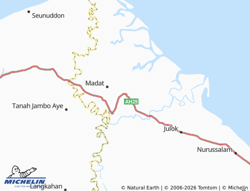 Mappa MICHELIN Kampong Baro - ViaMichelin