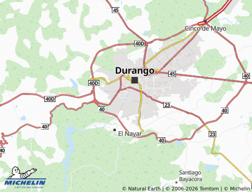 Carte MICHELIN 9 de Julio - ViaMichelin