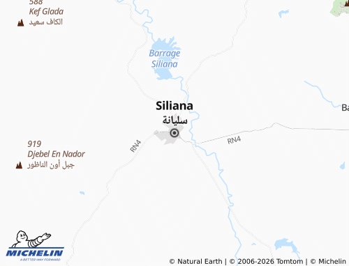 Mappa MICHELIN Silyanah - ViaMichelin