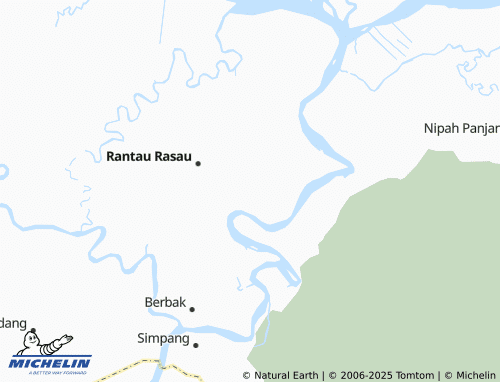 MICHELIN Rantau Rasau I map - ViaMichelin