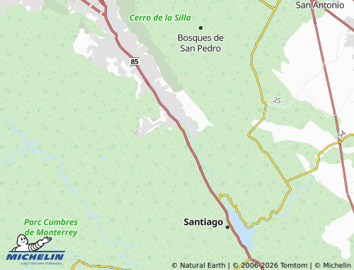 Mappa MICHELIN Privada Los Franciscanos - ViaMichelin