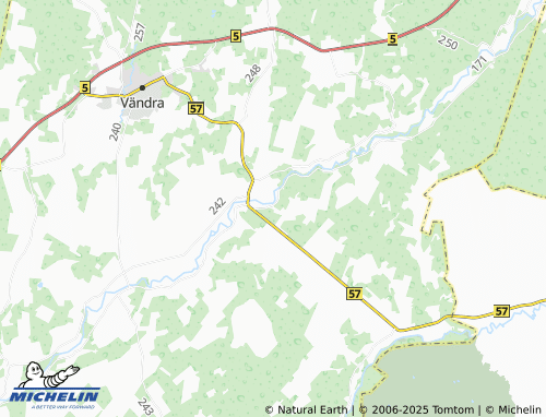 MICHELIN Tagassaare map - ViaMichelin