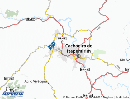 MICHELIN Coramara map - ViaMichelin