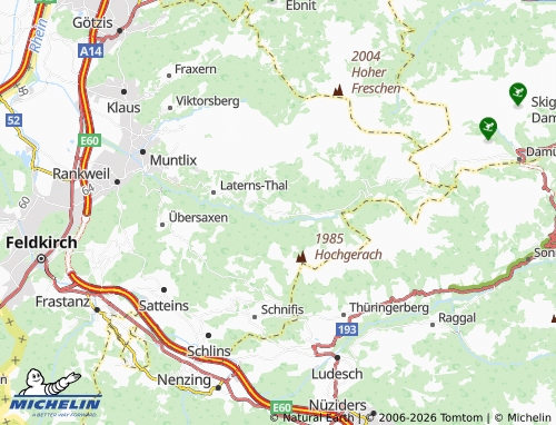 Carte MICHELIN Innerlaterns - ViaMichelin