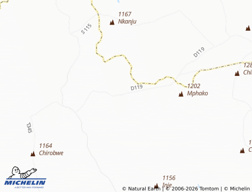 Mappa MICHELIN Mabwera - ViaMichelin