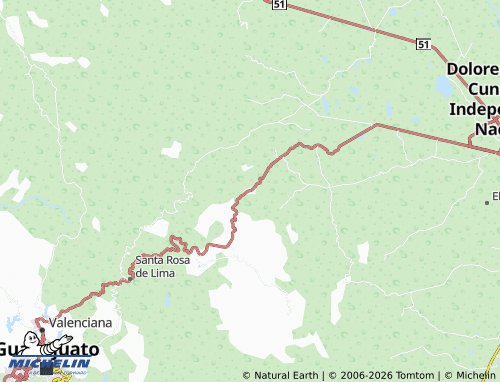 Mappa MICHELIN Ojo de Agua de Calvillo - ViaMichelin