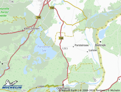 Mappa MICHELIN Parstein - ViaMichelin