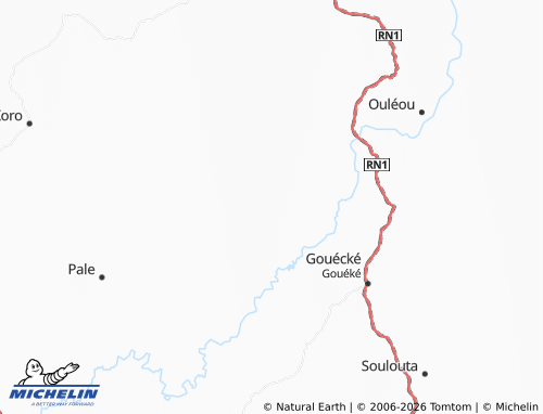 MICHELIN Ouome map - ViaMichelin