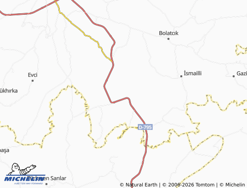 Mappa MICHELIN Yenice - ViaMichelin