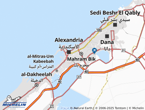 Kaart MICHELIN al-Suwari - ViaMichelin