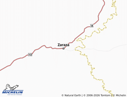 Mappa MICHELIN Zaraza - ViaMichelin