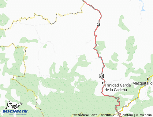 MICHELIN El Barranco map - ViaMichelin