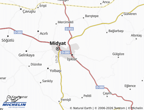 Mappa MICHELIN Işıklar - ViaMichelin