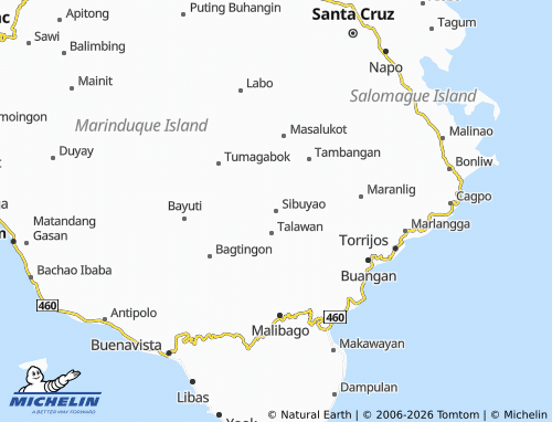 Mappa MICHELIN Sibuyao - ViaMichelin