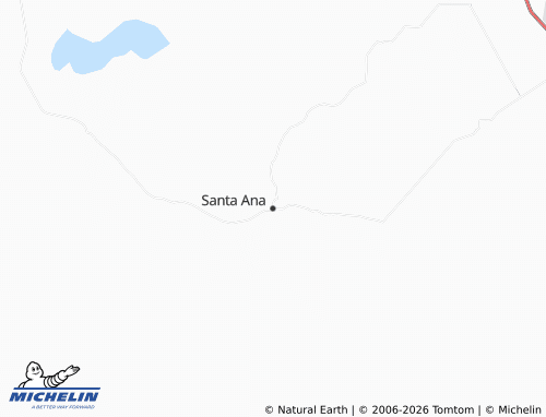 Mapa MICHELIN Santa Ana - ViaMichelin