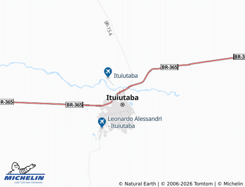MICHELIN Tiradentes map - ViaMichelin