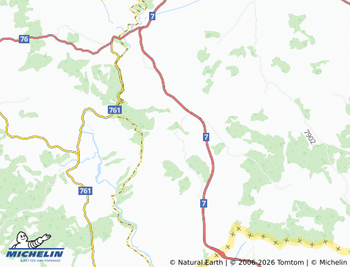 MICHELIN Melnitsa map - ViaMichelin