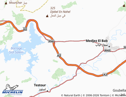 Carte MICHELIN Douar El Hammam - ViaMichelin