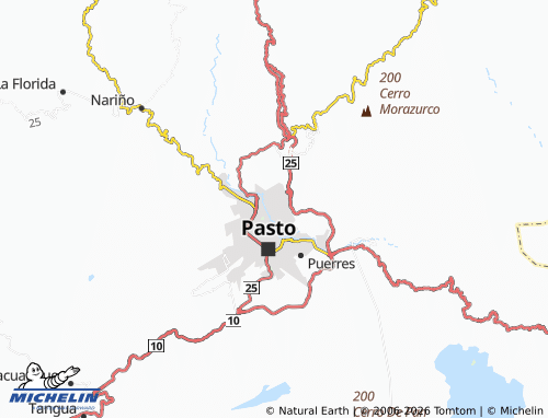 MICHELIN Cementerio Central map - ViaMichelin