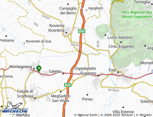 Mappa MICHELIN Ca' Briani - ViaMichelin