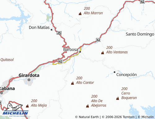 Carte MICHELIN Potrerito - ViaMichelin