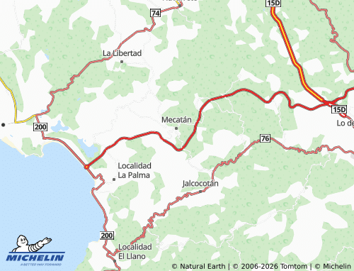 MICHELIN-Landkarte Lázaro Cárdenas - ViaMichelin