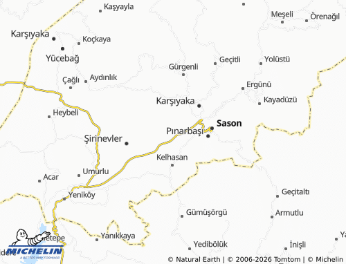 Carte MICHELIN Zafer - ViaMichelin