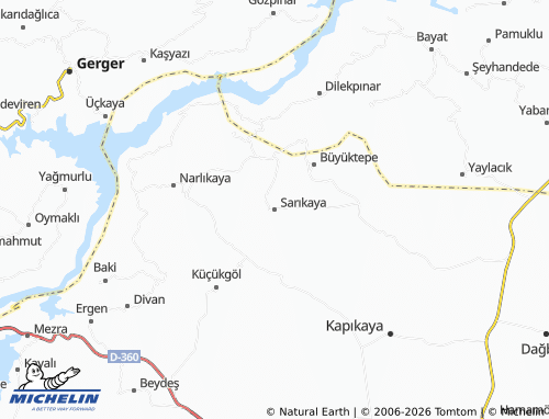MICHELIN Sarıkaya map - ViaMichelin