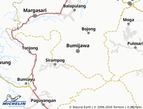 Carte MICHELIN Begawat - ViaMichelin