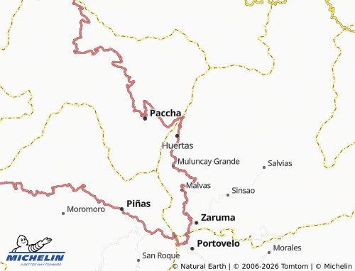 Mapa MICHELIN Huertas - ViaMichelin