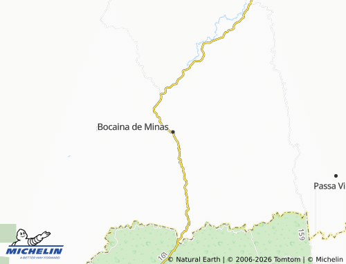 Carte MICHELIN Bocaina de Minas - ViaMichelin