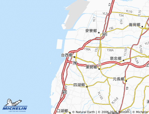 Mappa MICHELIN tai xi xiang - ViaMichelin