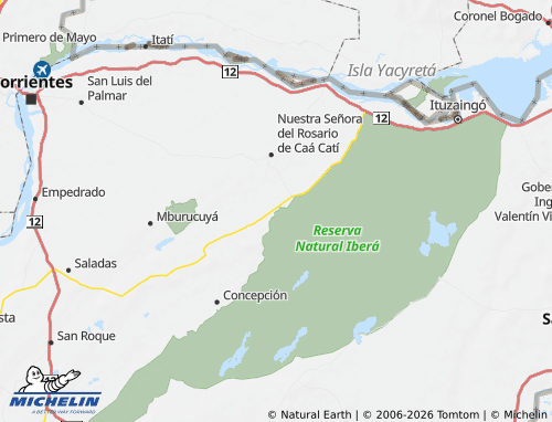 MICHELIN San Miguel map - ViaMichelin
