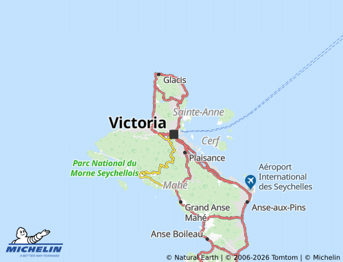 MICHELIN Mont Buxton map - ViaMichelin