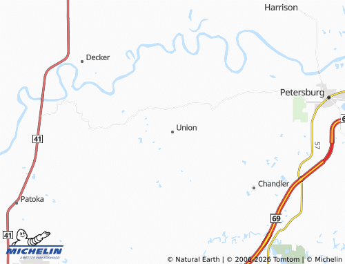 Mapa MICHELIN Union - ViaMichelin