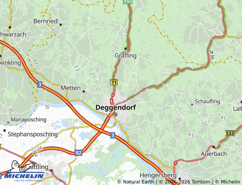 MICHELIN Thannberg map - ViaMichelin