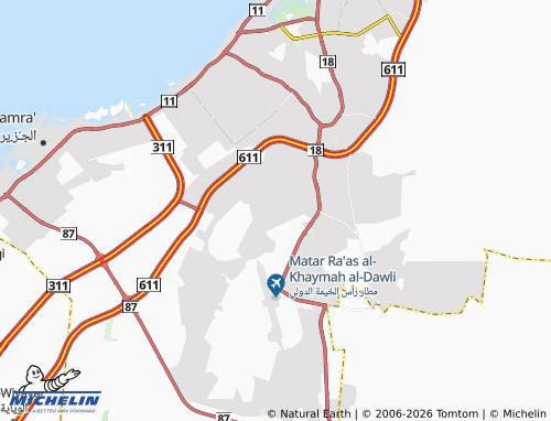 Carte MICHELIN Silah al-Hamid - ViaMichelin