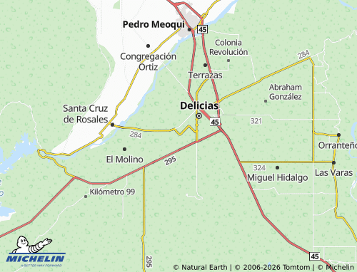 Mapa MICHELIN San Jorge - ViaMichelin