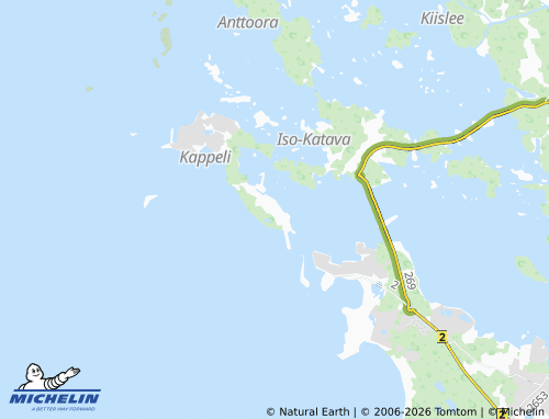 Mappa MICHELIN Reposaari - ViaMichelin