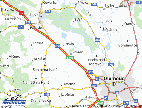 Mappa MICHELIN Příkazy - ViaMichelin