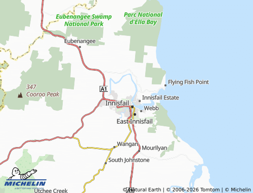 Mappa MICHELIN Cullinane - ViaMichelin
