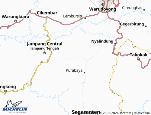 Mapa MICHELIN Bojongtipar - ViaMichelin