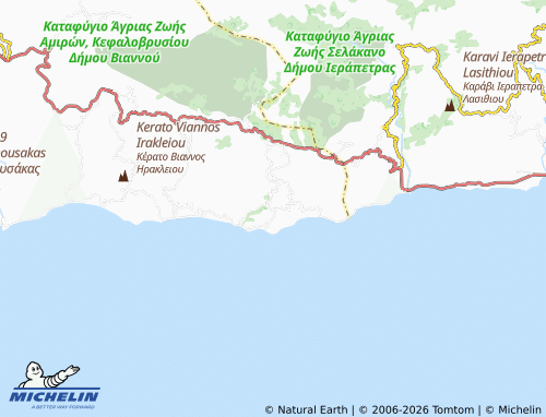 Mappa MICHELIN Psari Forada - ViaMichelin