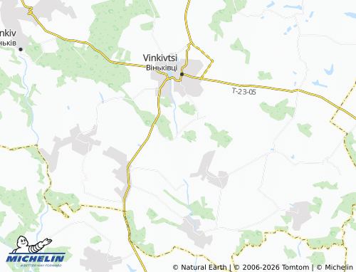 Carte MICHELIN Karyzhyn - ViaMichelin
