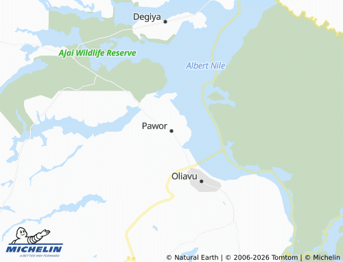 Mapa MICHELIN Pawor - ViaMichelin
