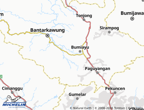 Mapa MICHELIN Kaliwadas - ViaMichelin